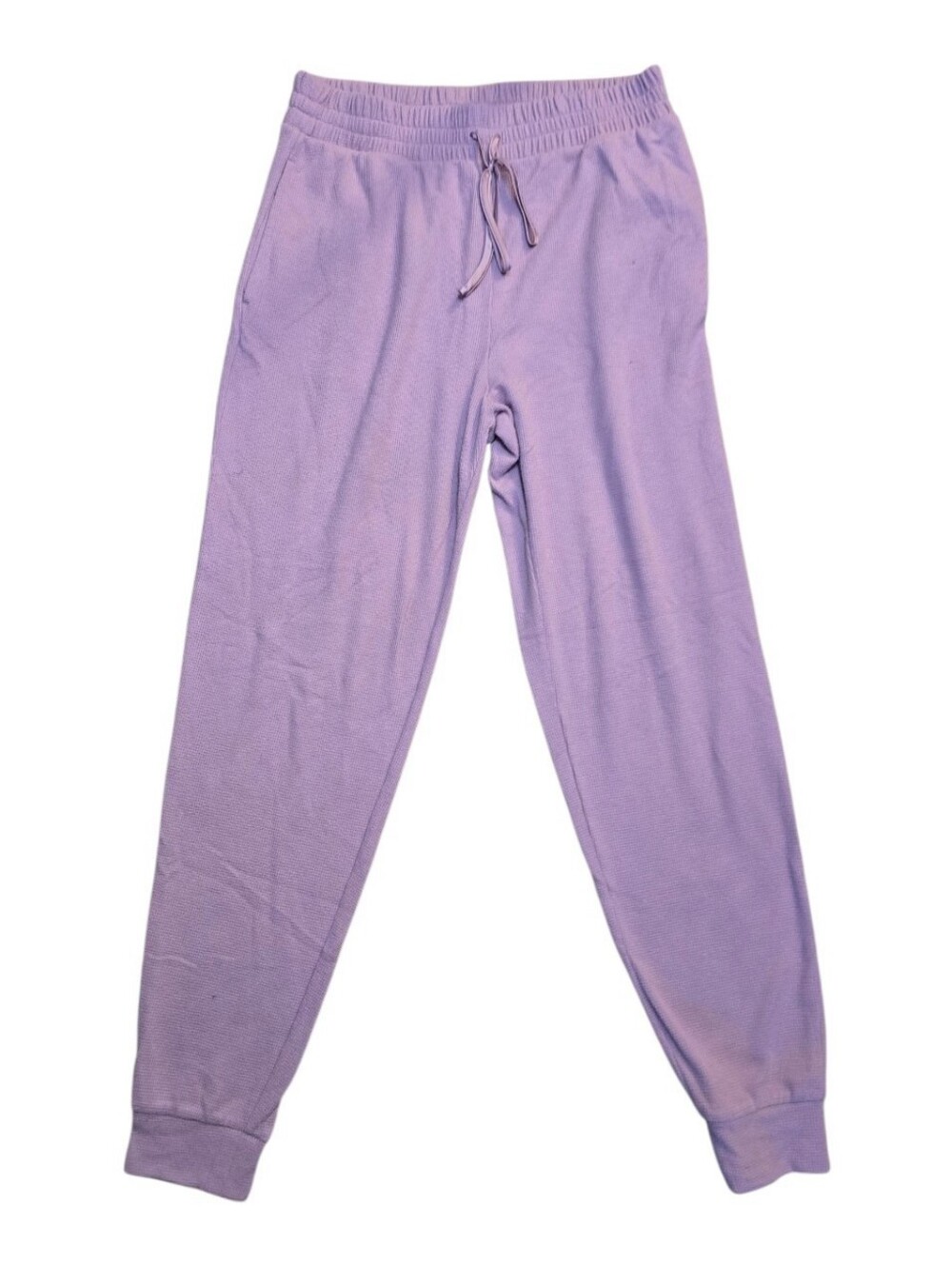 Victoria Secret Lavender Waffle Knit Lounge Sweatpants